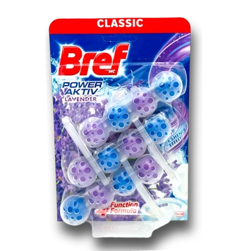 Bref wc illatosító 3x50 g Power Aktív Lavender Bref wc illatosító 3x50 g Power Aktív Lavender