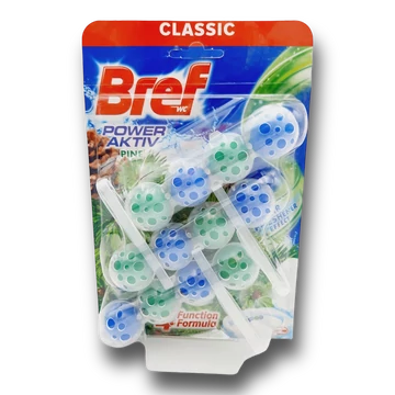 Bref wc illatosító 3x50 g Power Aktiv Pine Bref wc illatosító 3x50 g Power Aktiv Pine