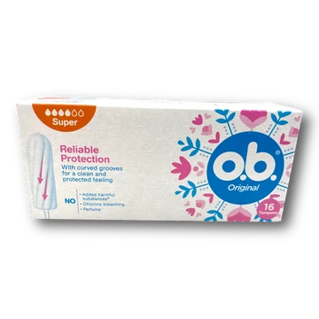 o.b. tampon 16 db Original Super  o.b. tampon 16 db Original Super
