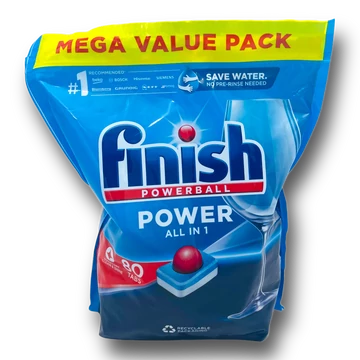 Finish mosogató tabletta 80 mosás 80 db Power All In 1 Regular
