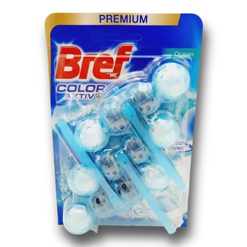 Bref wc illatosító 3x50 g Blue Aktiv Turquoise Ocean Bref wc illatosító 3x50 g Blue Aktiv Turquoise Ocean