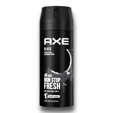 Axe dezodor 150 ml Black Axe dezodor 150 ml Black