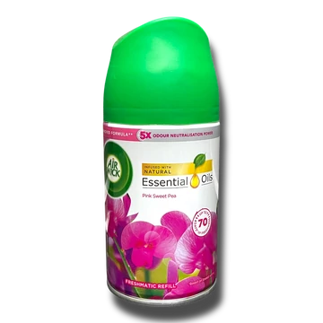 Air Wick Freshmatic készülék utántöltő 250 ml Pink Sweet Pea Air Wick Freshmatic készülék utántöltő 250 ml Pink Sweet Pea