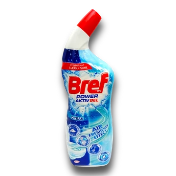 Bref wc tisztító gél 700 ml Power Aktiv Ocean Bref wc tisztító gél 700 ml Power Aktiv Ocean