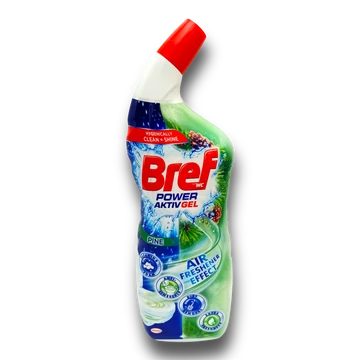 Bref wc tisztító gél 700 ml Power Active Pine Bref wc tisztító gél 700 ml Power Active Pine