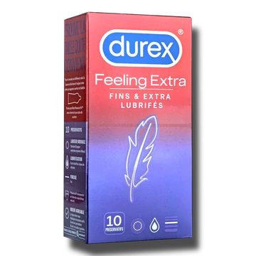 Durex óvszer 10 db Feeling Extra Durex óvszer 10 db Feeling Extra