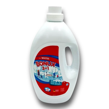Bonux folyékony mosószer 65 mosás 3,575 l 3in1 White Polar Ice Fresh