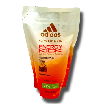 Adidas tusfürdő utántöltő 400 ml Energy Kick Orange Adidas tusfürdő utántöltő 400 ml Energy Kick Orange