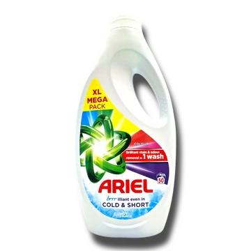Ariel folyékony mosószer 50 mosás 1,65 l Cold &amp; Short Colour