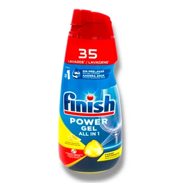 Finish folyékony gépi mosogatószer 35 mosás 700 ml All in 1 Power Lemon