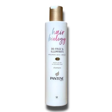Pantene Pro-V sampon 250 ml Hair Biology De-Frizz &amp; Illuminate