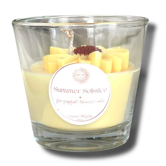 Szójaviasz illatgyertya 120 ml Summer Solstice