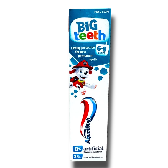 Aquafresh fogkrém junior 50 ml Big Teeth 6+