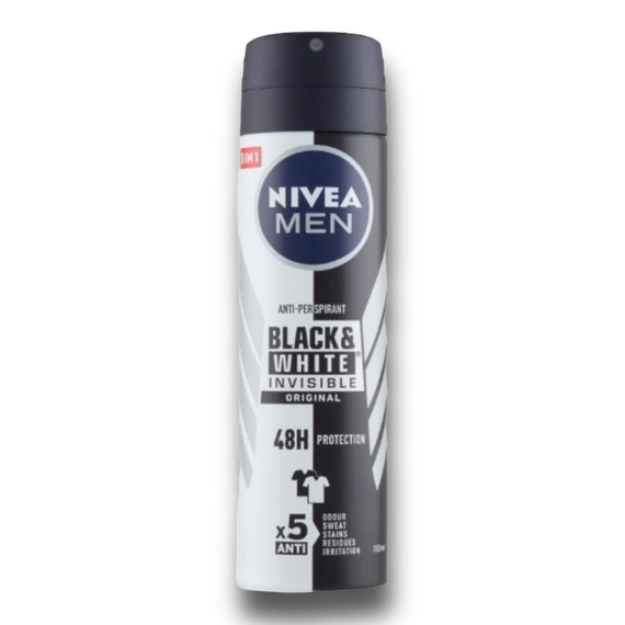 Nivea dezodor férfi 150 ml Invisible B&amp;W Original