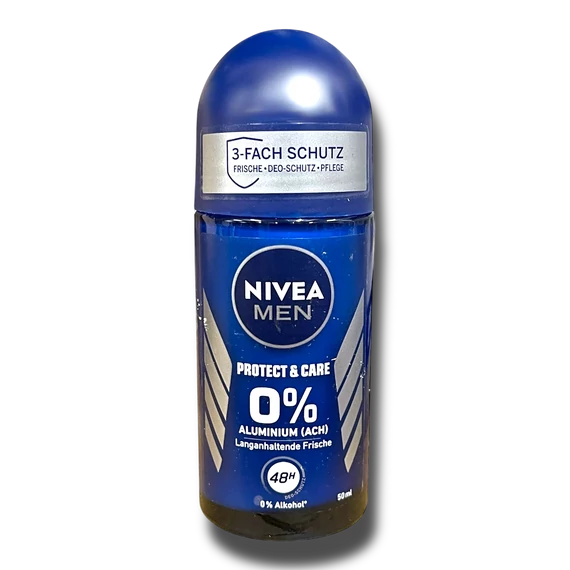 Nivea roll-on férfi 50 ml Protect &amp; Care 0% Alcohol