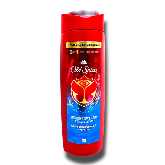 Old Spice tusfürdő 400 ml 3in1 Rockstar/Tomorrowland