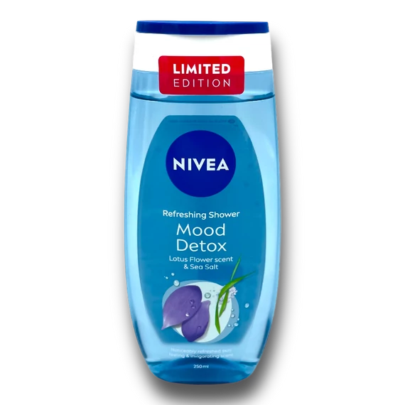 Nivea tusfürdő 250 ml Mood Detox Lotus Flower Scent &amp; Sea Salt