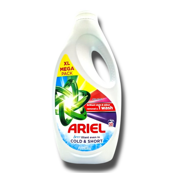 Ariel folyékony mosószer 50 mosás 1,65 l Cold &amp; Short Colour