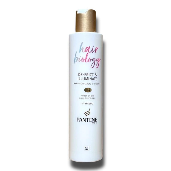 Pantene Pro-V sampon 250 ml Hair Biology De-Frizz &amp; Illuminate